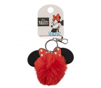 Llavero Pompom Minnie Disney