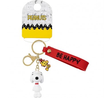 Llavero Be Happy Snoopy