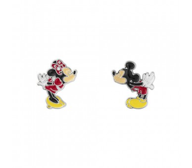 Pendientes + plato bisuteria Mickey & Minnie Disney