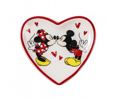 Pendientes + plato bisuteria Mickey & Minnie Disney