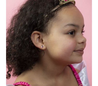 Pendientes + plato bisuteria Mickey & Minnie Disney