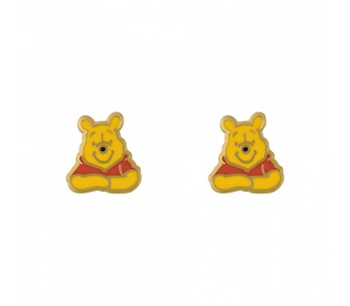 Pendientes + plato bisuteria Winnie the Pooh Disney