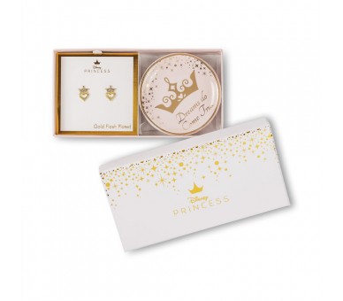 Pendientes + plato bisuteria Princesa