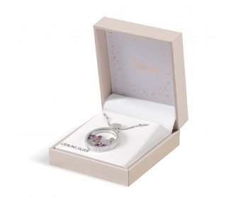 Colgante Mickey & Minnie Disney plata