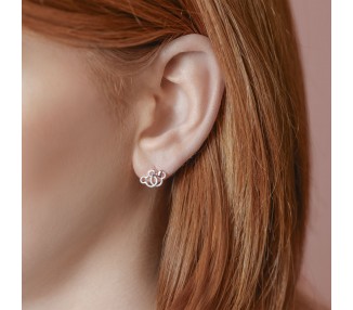 Pendientes Minnie Disney plata