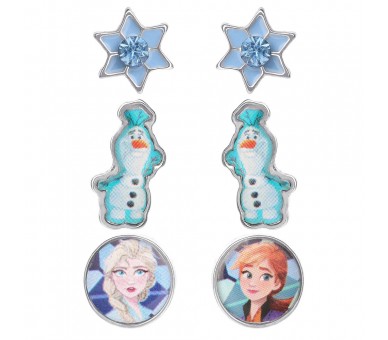 Set 3 pares de pendientes Frozen Disney