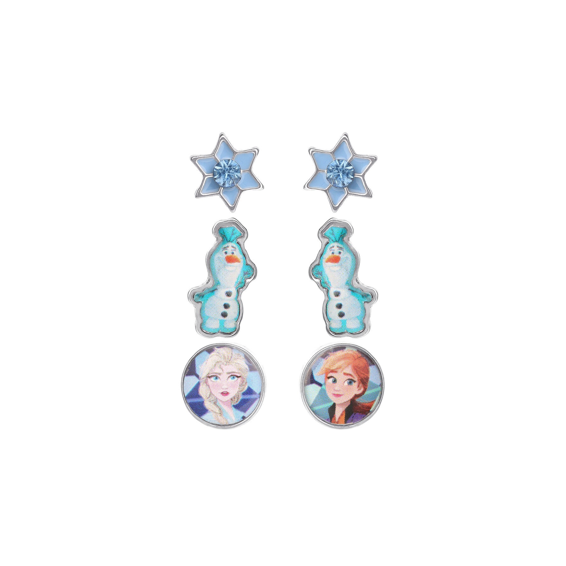 Set 3 pares de pendientes Frozen Disney