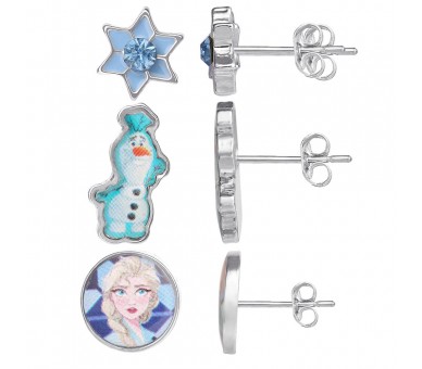 Set 3 pares de pendientes Frozen Disney