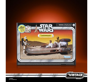 Figura Luke Skywalker + Landspeeder Star Wars