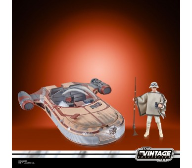 Figura Luke Skywalker + Landspeeder Star Wars