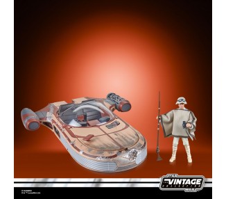 Figura Luke Skywalker + Landspeeder Star Wars