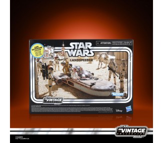 Figura Luke Skywalker + Landspeeder Star Wars