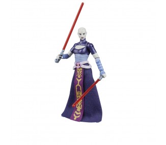 Figura Asajj Ventress La Guerra de los Clones Star Wars 9,5cm