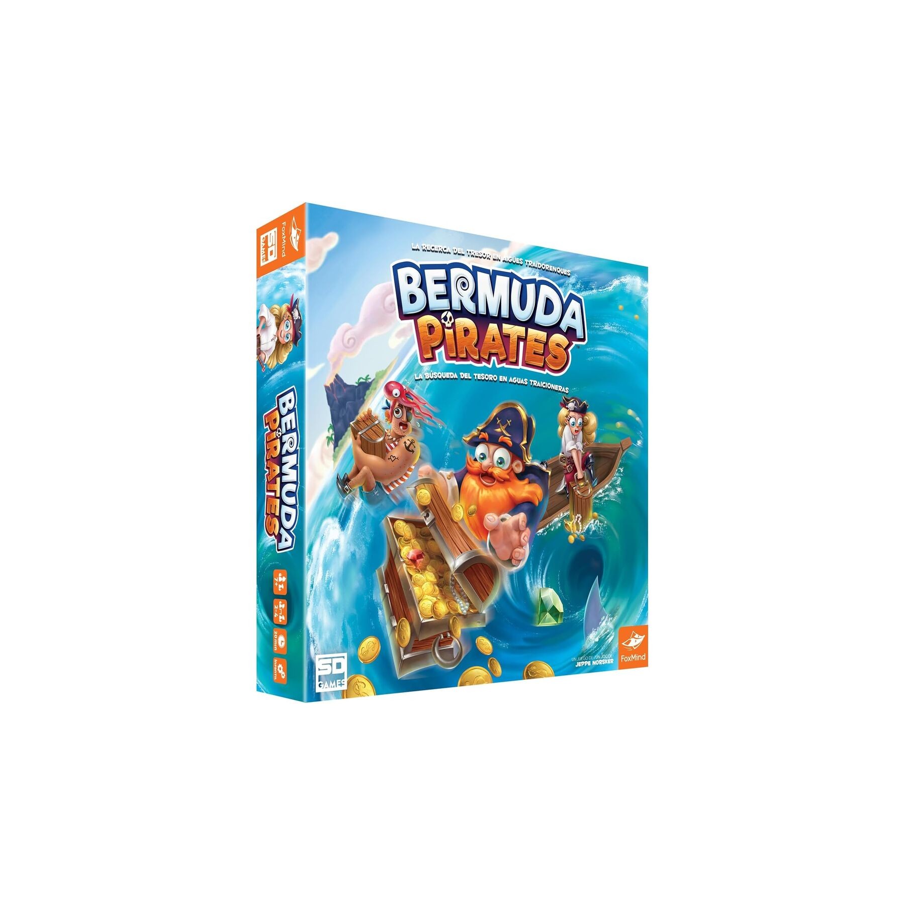 Juego de mesa Bermuda Piratas español