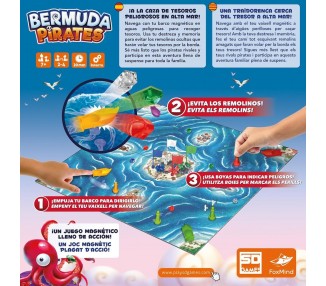 Juego de mesa Bermuda Piratas español