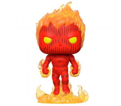 Figura POP Marvel Los 4 Fantasticos Human Torch