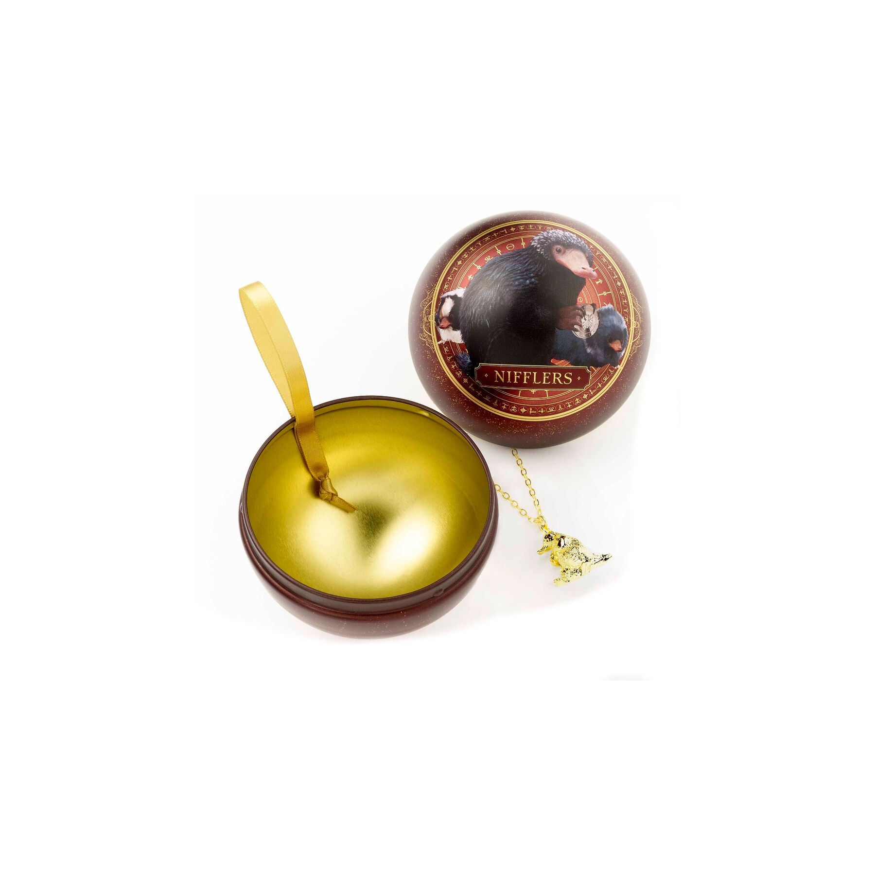 Colgante Niffler + Bola de Navidad Animales Fantasticos