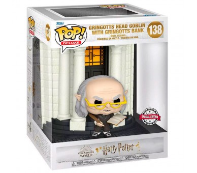 Figura POP Harry Potter Diagon Alley Gringotts Bank with Head Exclusive