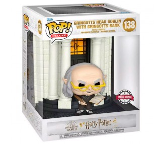 Figura POP Harry Potter Diagon Alley Gringotts Bank with Head Exclusive