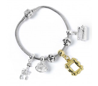 Pulsera Charm plateada Friends