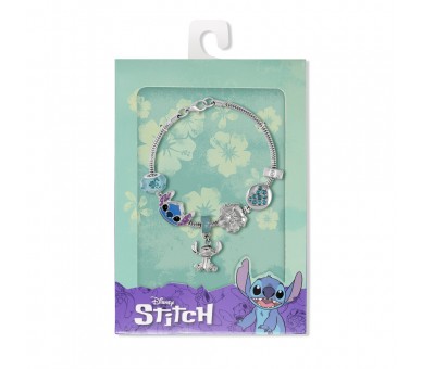 Pulsera charm Stitch Disney plata