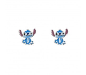 Pendientes Stitch Disney plata