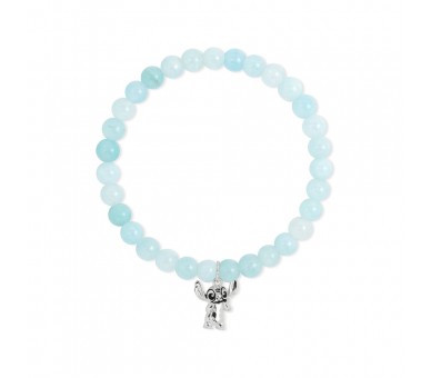 Pulsera Stitch Disney plata