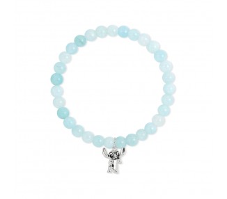 Pulsera Stitch Disney plata