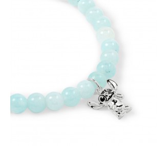 Pulsera Stitch Disney plata