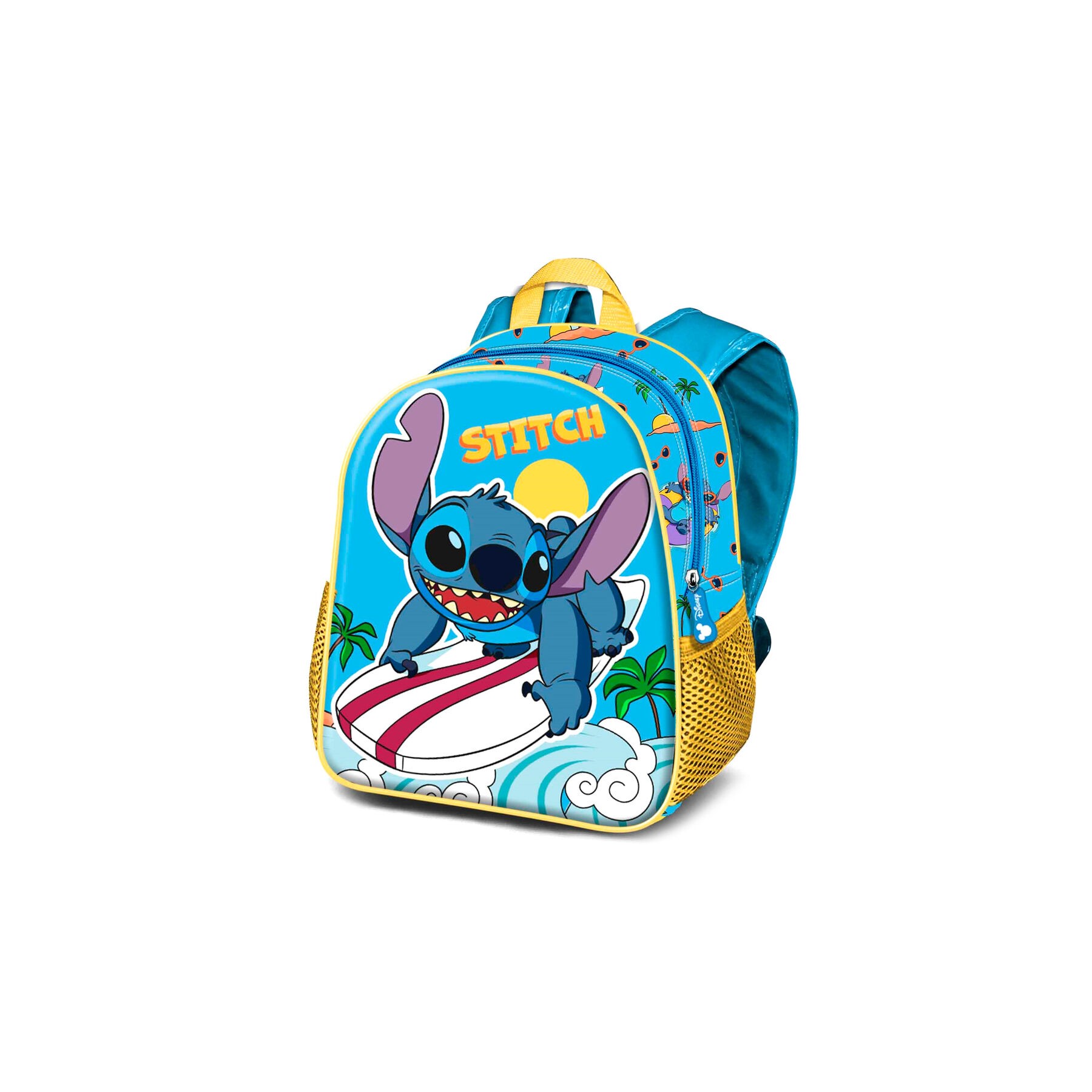 Mochila 3D Waves Stitch Disney 31cm