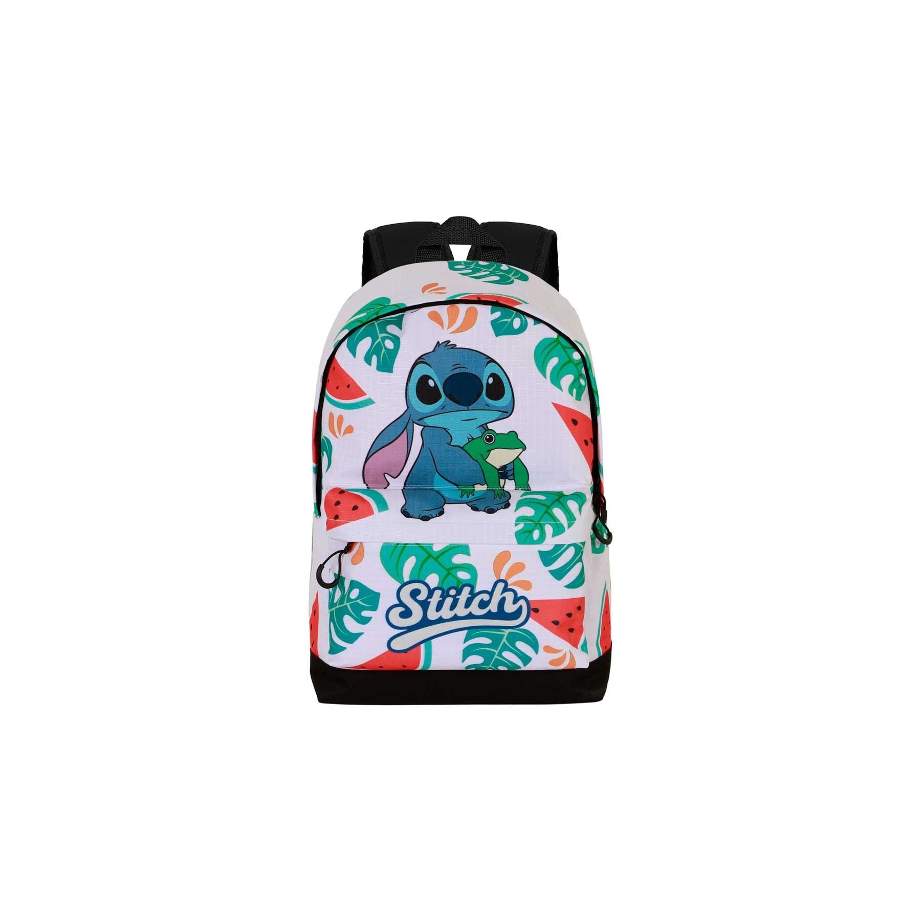 Mochila Rana Stitch Disney 44cm adaptable