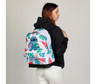Mochila Rana Stitch Disney 44cm adaptable