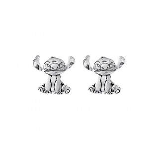 Pendientes Stitch Disney plata