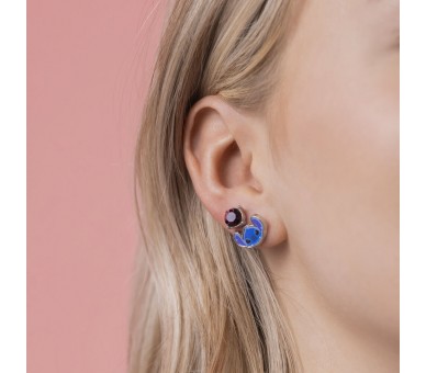 Set 3 Pares de pendientes Stitch Disney