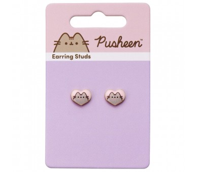 Pendientes Corazon Pusheen