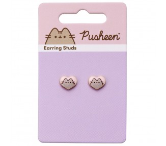 Pendientes Corazon Pusheen