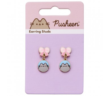 Pendientes Lazos Pusheen