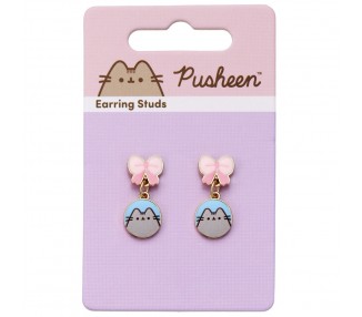 Pendientes Lazos Pusheen