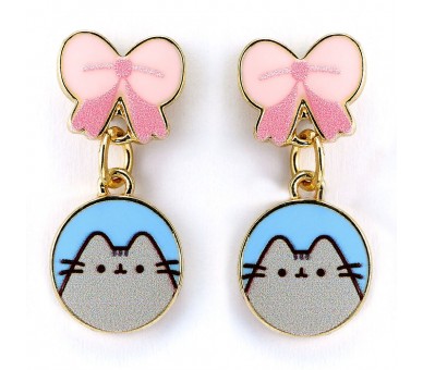Pendientes Lazos Pusheen