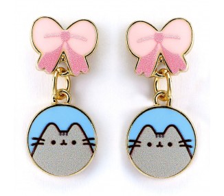 Pendientes Lazos Pusheen