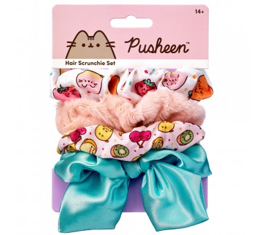Set 4 coleteros pelo Pusheen