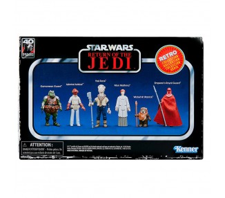 Set 6 figuras coleccion Retro Star Wars El Retorno del Jedi 9