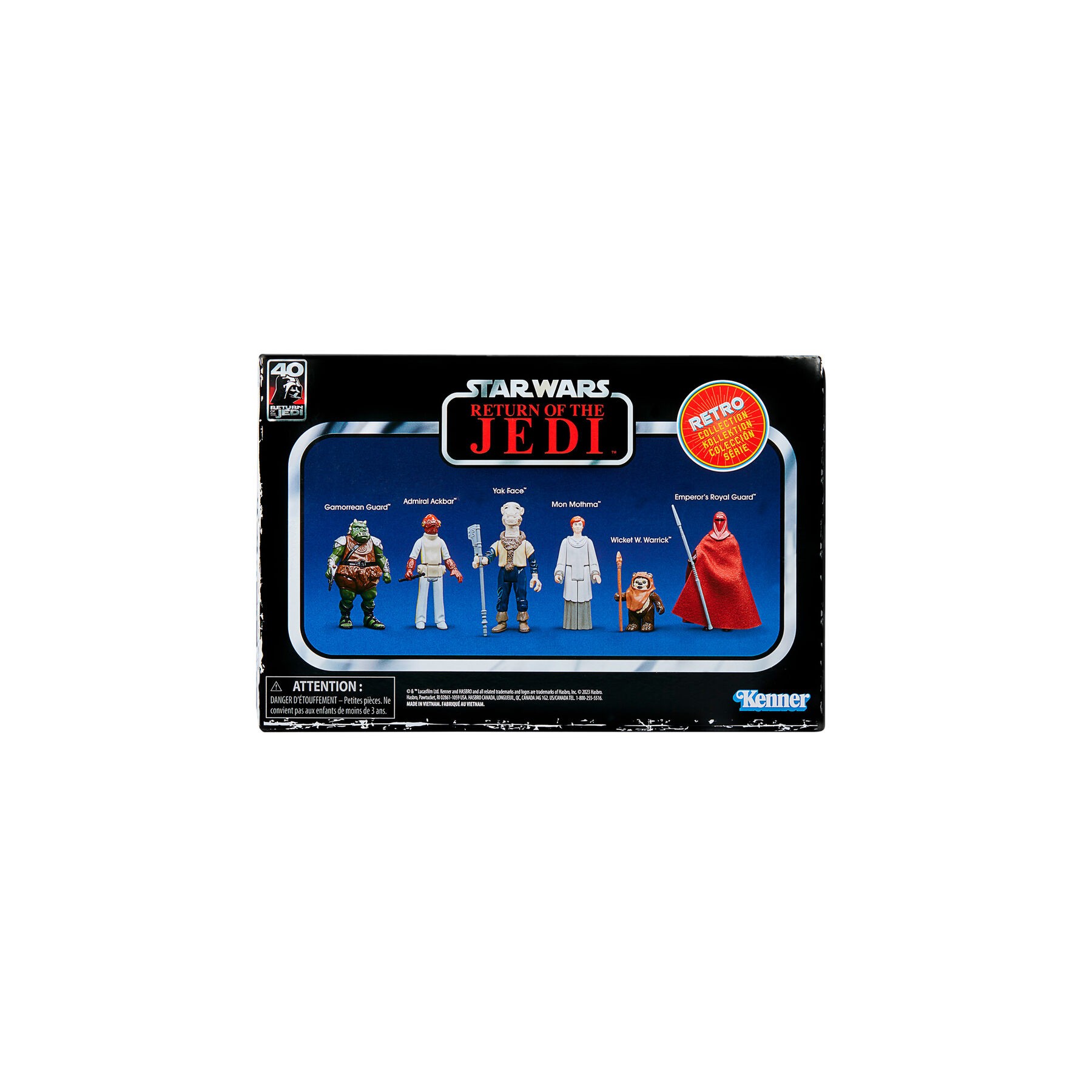 Set 6 figuras coleccion Retro Star Wars El Retorno del Jedi 9