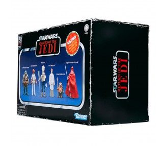 Set 6 figuras coleccion Retro Star Wars El Retorno del Jedi 9,5cm surtido
