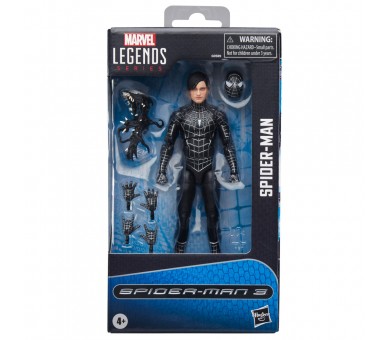 Figura Symbiote Spider-Man Spiderman 3 Marvel Legends 15cm