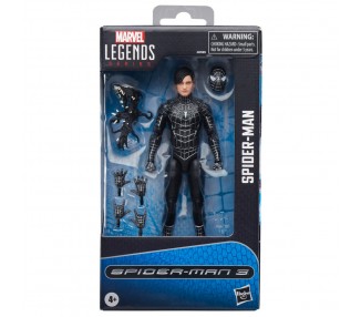 Figura Symbiote Spider-Man Spiderman 3 Marvel Legends 15cm