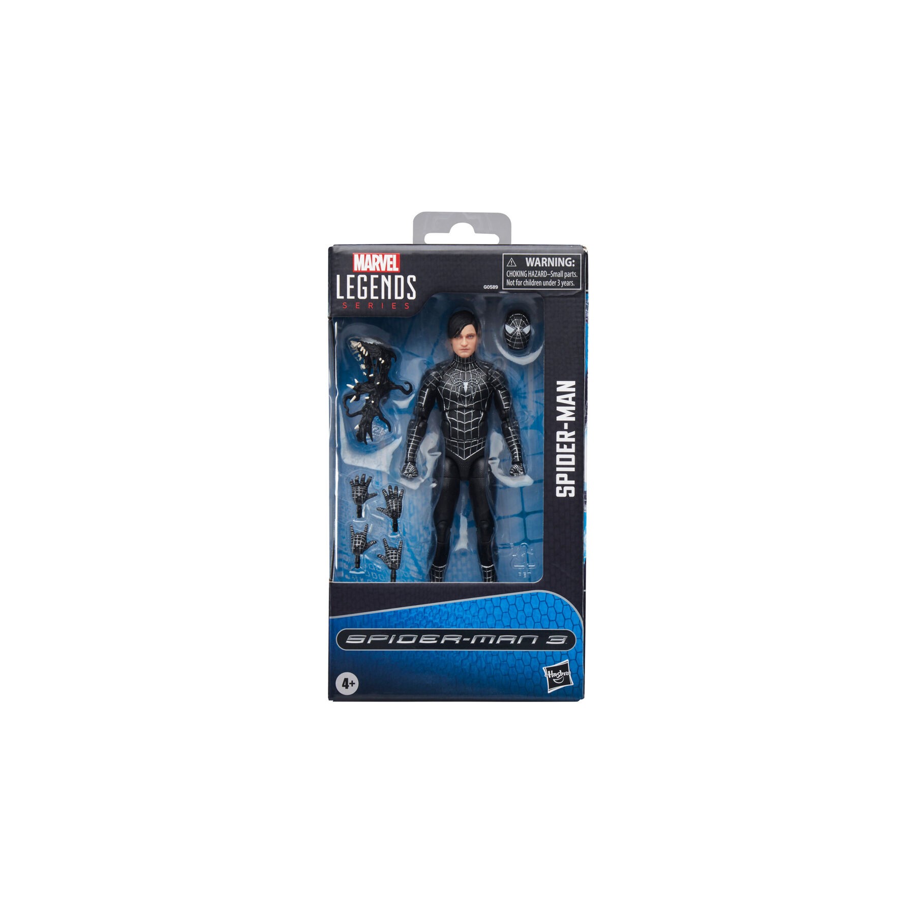 Figura Symbiote Spider-Man Spiderman 3 Marvel Legends 15cm