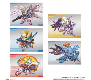 Figura sorpresa Superior Define No 01 Gundam 6cm surtido