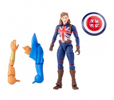 Figura Marvel Captain Carter What If Marvel 15cm