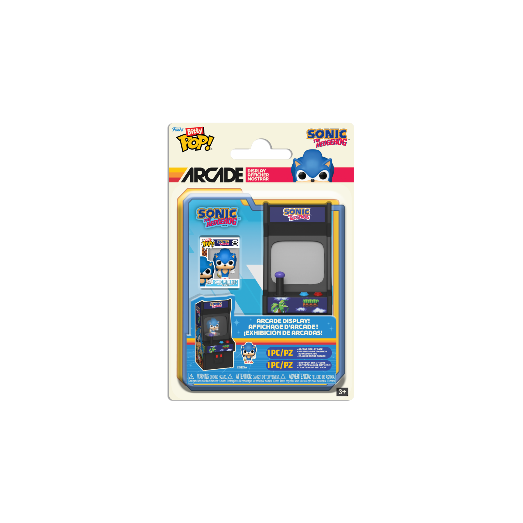 Figura Bitty POP Arcade Sonic the Hedgehog Sonic